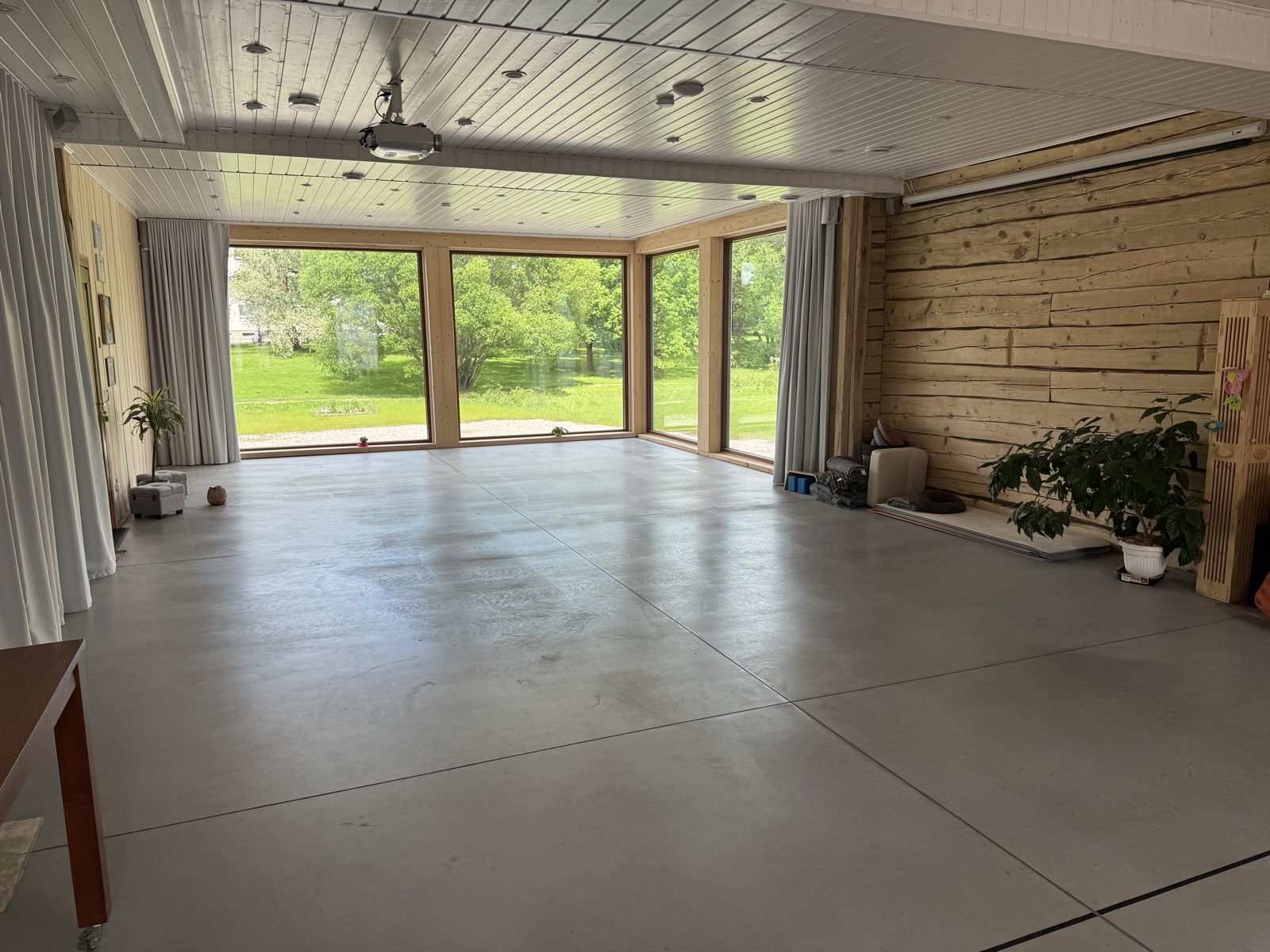 The yoga studio